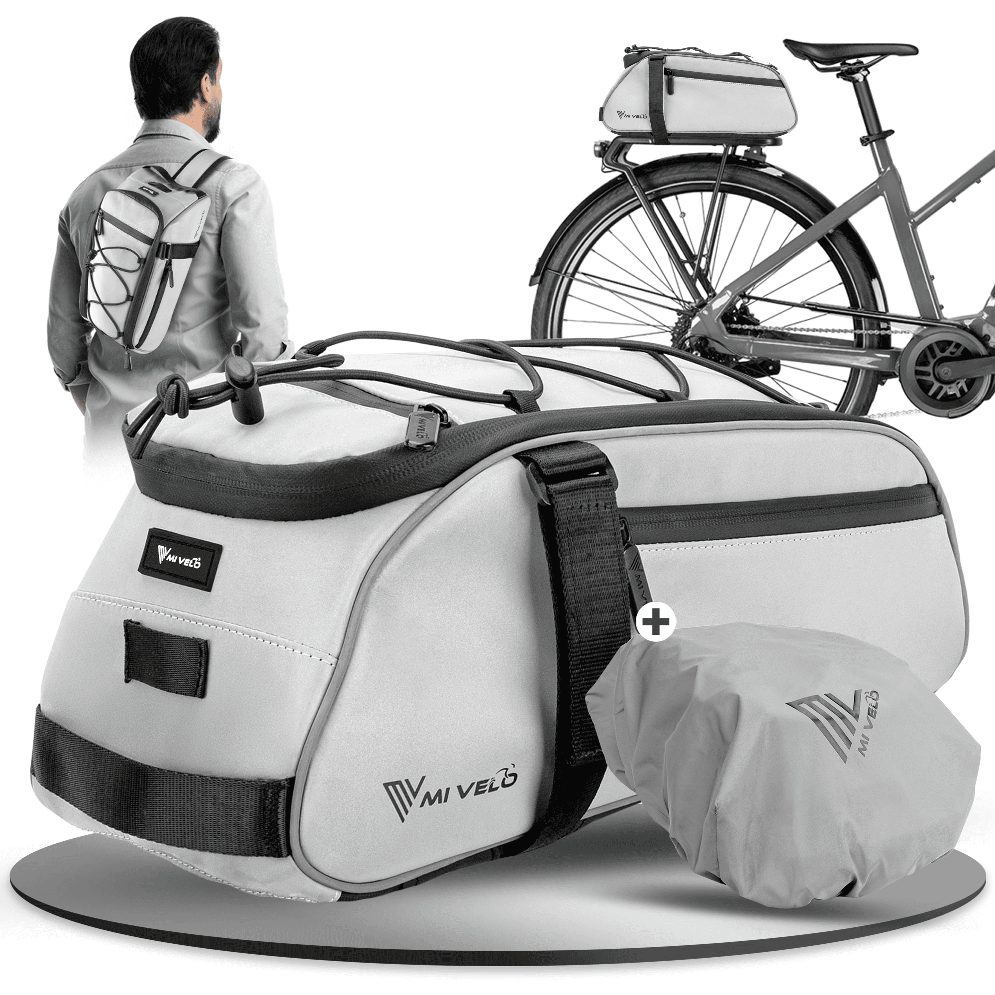 Rahmentasche Fahrrad Aeroe Urban Gepäckträgertasche – 100