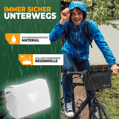 Lenkertasche Fahrrad KlickFIX mit Handyfach "OSKAR"