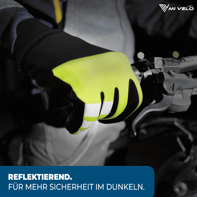 Fahrradhandschuhe Winter mit Thermo-Fleece & 3M-Thinsulate "THERMO-FIT"