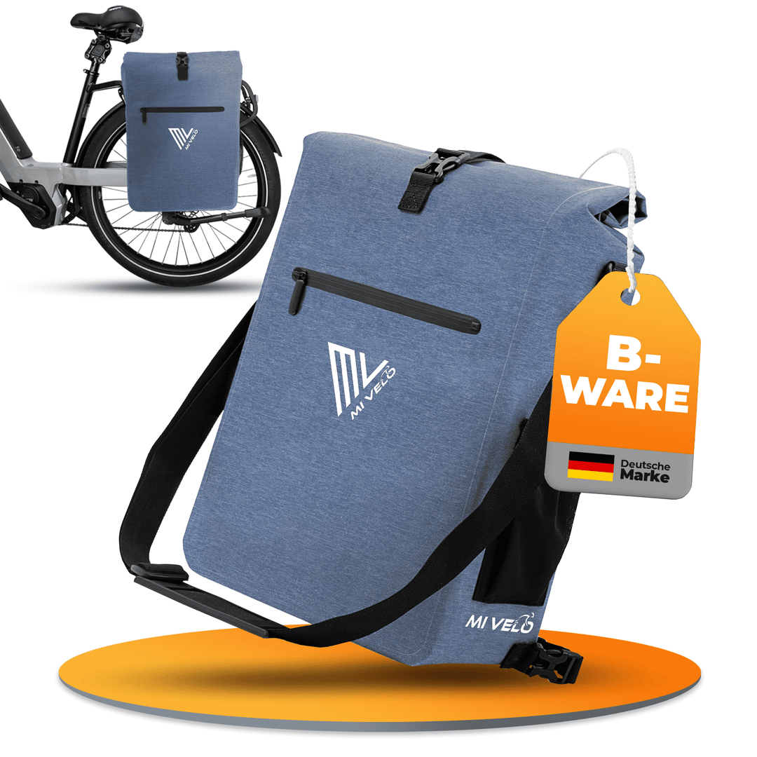 fahrradtasche und rucksack 3 in 1 test MiVelo B-Ware 3in1 Fahrradtasche Rucksack 25L wasserdicht – MIVELO