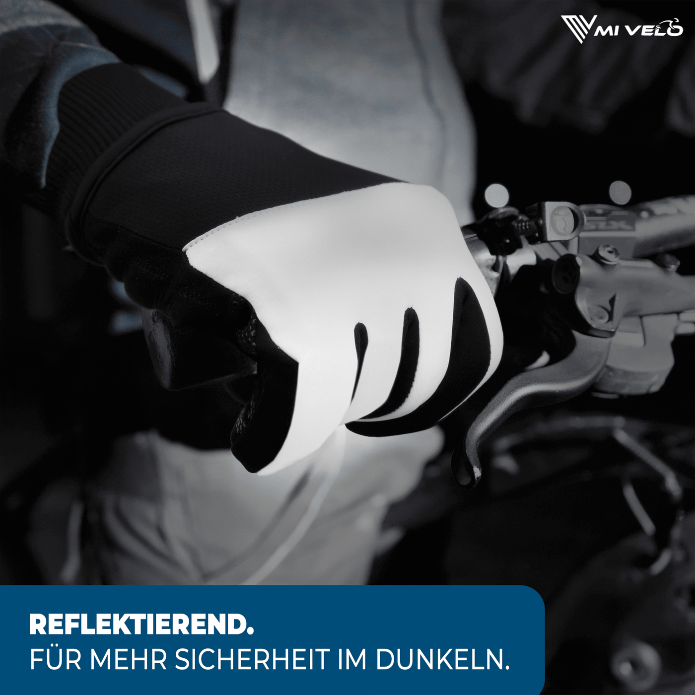 Fahrradhandschuhe Winter mit Thermo-Fleece & 3M-Thinsulate "THERMO-FIT"