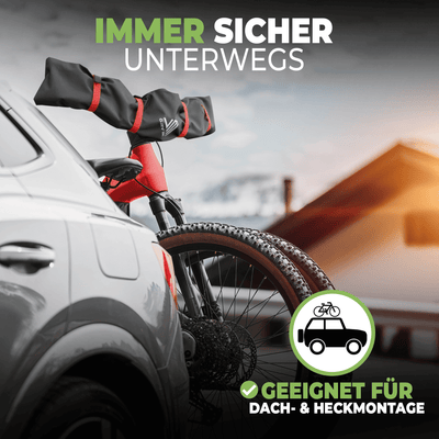 Lenkerschutzabdeckung vor Schmutz & als Transportschutz für Fahrräder