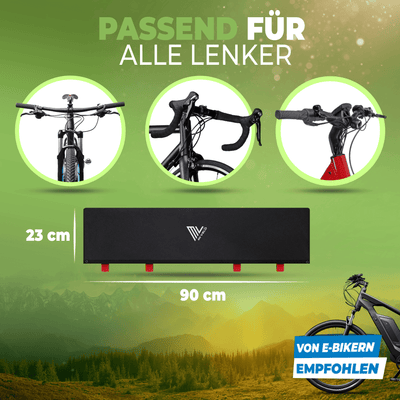 Lenkerschutzabdeckung vor Schmutz & als Transportschutz für Fahrräder