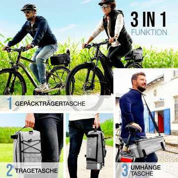 fahrradtasche gepäckträger 10l Isolierte Gepäckträgertasche 10L „AMICA“ – MIVELO