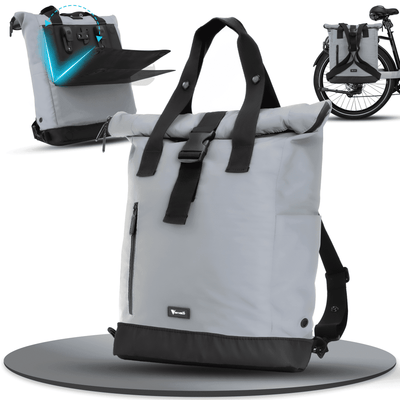 Fahrradrucksack mit klappbarem Rückenteil "MAYA"