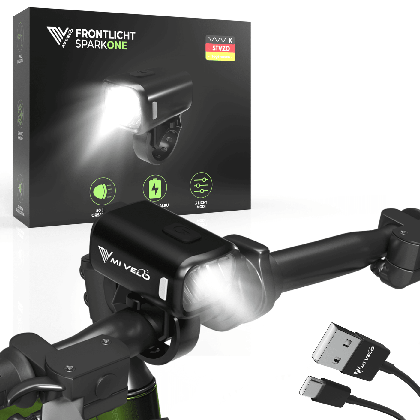 Fahrradlicht Frontlicht "SPARK FRONT"