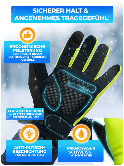 Winterhandschuhe aus Thermo-Fleece & mit 3M-Isolierung