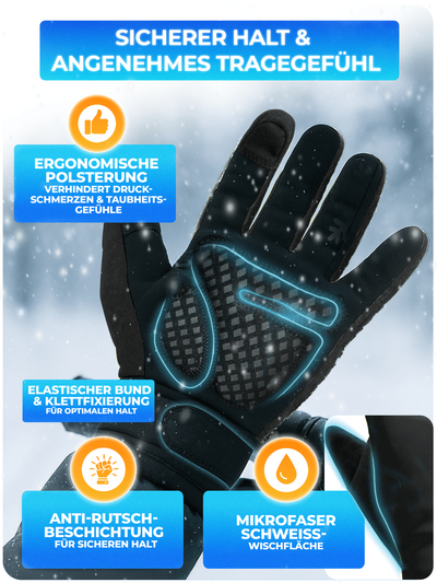 Winterhandschuhe aus Thermo-Fleece & mit 3M-Isolierung