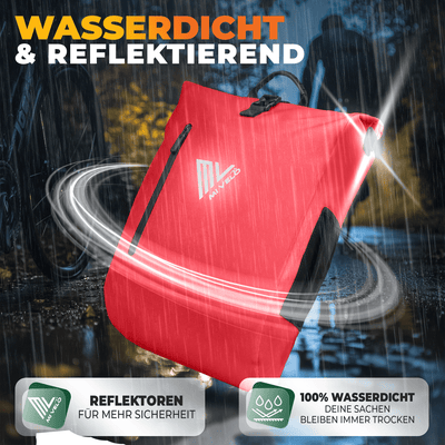 3in1 Fahrradtasche & Rucksack wasserdicht 20L "PRIMUS"