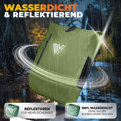 3in1 Fahrradtasche & Rucksack wasserdicht 20L "PRIMUS"