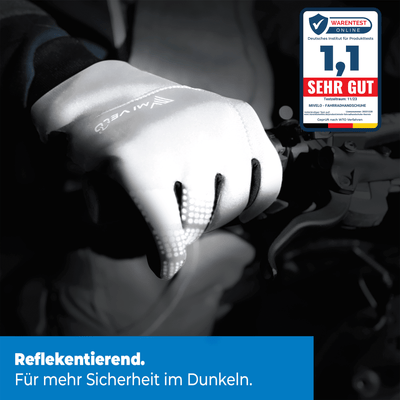 Übergangshandschuhe vollreflektierend "Velorider"