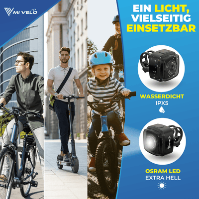 Fahrradlicht mit COB-Technologie