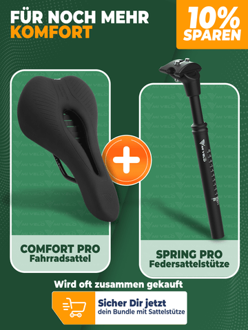 Ergonomischer Fahrradsattel mit Memory-Foam „MTB“ – MIVELO