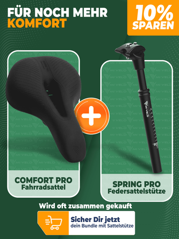 Ergonomischer Fahrradsattel mit Memory-Foam Trekking  MIVELO