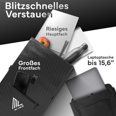 3 in 1 Fahrradtasche 25L + Kühltasche 20L "Spar-Bundle"