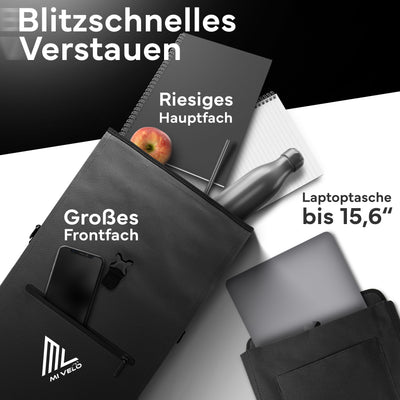 3 in 1 Fahrradtasche 25L + Kühltasche 20L "Spar-Bundle"