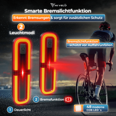 Fahrradlicht mit COB-Technologie