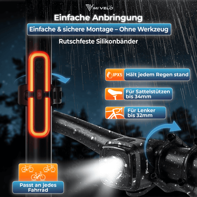 Fahrradlicht mit COB-Technologie