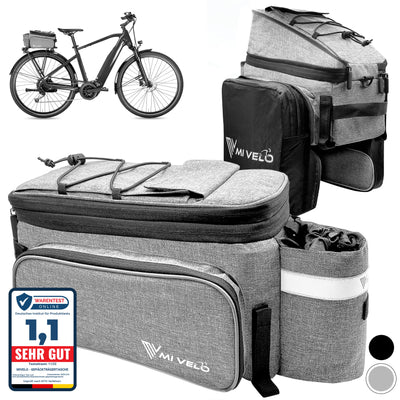 Gepäckträgertasche erweiterbar 10-20L "FELIX"