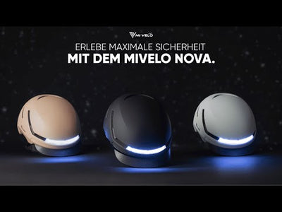 Fahrradhelm Damen & Herren mit Licht "NOVA"