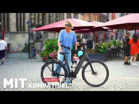 Lenkertasche Fahrrad KLICKfix 100% wasserdicht "BOB"
