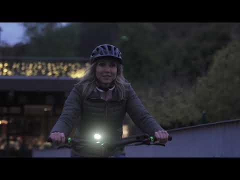 Fahrradlampen Set "SPARK ONE" USB-aufladbar