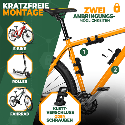 Faltschloss mit Zahlencode & Carbonstahl-Kern 85cm