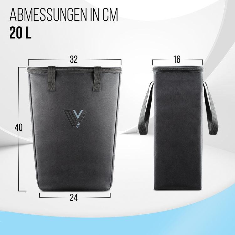 kernig Kühltasche passend zu Deiner - MIVELO Fahrradtasche – Gepäckträger für Kühleinsatz für Fahrradtaschen