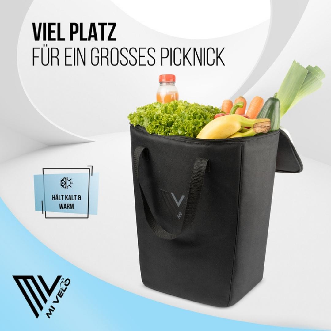 3 in 1 Fahrradtasche 25L + Kühltasche 20L "Spar-Bundle"